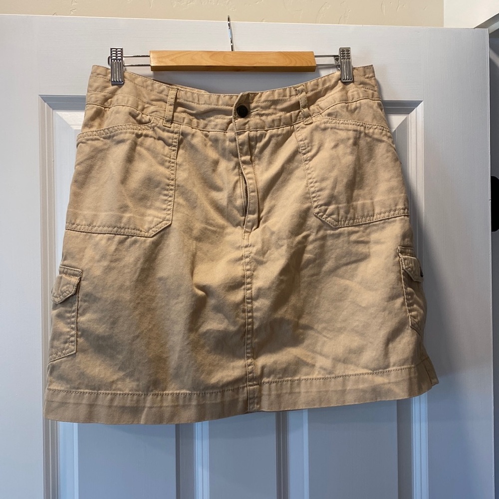 Tan Skort